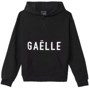 Gaëlle Paris, Sweatshirts & Hoodies, Heren, Zwart, S, Zwarte Sweater Essentieel Comfortabel Veelzijdig