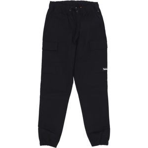 Timberland, Ripstop Cargo Broek Zwart Streetwear Zwart, Heren, Maat:L