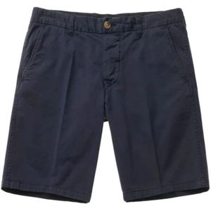 Blauer, Korte broeken, Heren, Blauw, W32, Katoen, Blauwe Bermuda Shorts