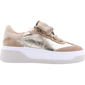 Laura Bellariva, Schoenen, Dames, Beige, 39 EU, Stijlvolle Tiffany Sneakers