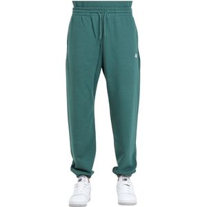 New Balance, Broeken, Heren, Groen, L, Katoen, Groene Essentials French Terry Broek