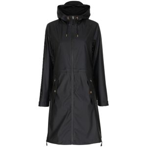 Notyz, Jassen, Dames, Zwart, XS, Polyester, Rain Regenjas 40358