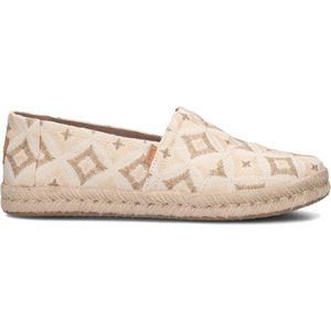 Toms, Schoenen, Dames, Beige, 40 EU, Zomer Print Espadrilles