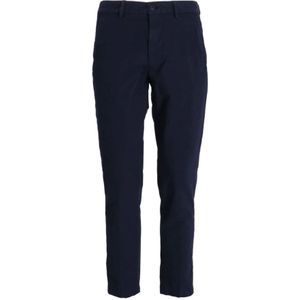 Hugo Boss, Broeken, Heren, Blauw, 2Xl, Blauwe Casual Broek