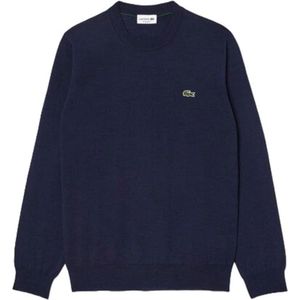 Lacoste, Sweatshirts & Hoodies, Heren, Blauw, L, Blauwe Textiel Heren Jersey