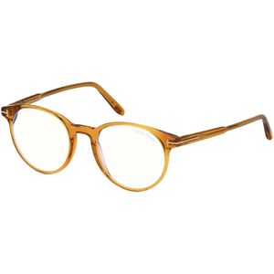 Tom Ford, Glasses Geel, unisex, Maat:47 MM