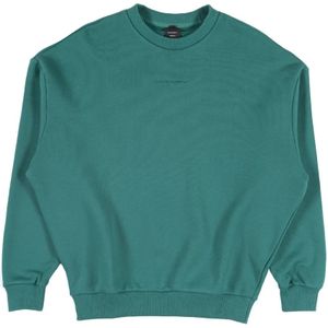 Oakley, Sweatshirts & Hoodies, Heren, Groen, S, Klassieke Crewneck Sweater