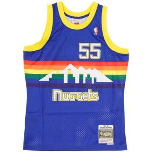 Mitchell & Ness, Sport, Heren, Blauw, M, basketbal shirt