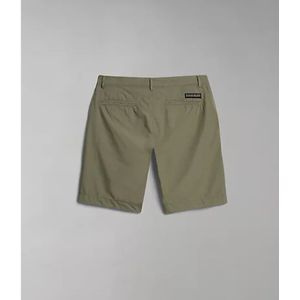 Napapijri, Korte broeken, Heren, Groen, W36, Stijlvolle Casual Shorts voor Mannen