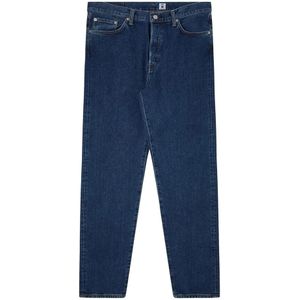 Edwin, Jeans, Heren, Blauw, W36 L32, Katoen, Losse Tapered Jeans