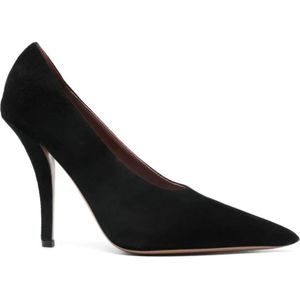 Paris Texas, Schoenen, Dames, Zwart, 41 EU, Zwarte Jessica Pump Elegante Hakken