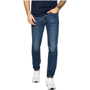 Levi's, Jeans, Heren, Blauw, W32, Denim, Slim-fit Jeans Upgrade Moderne Silhouet