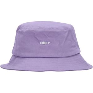 Obey, Hats Paars, Heren, Maat:ONE Size