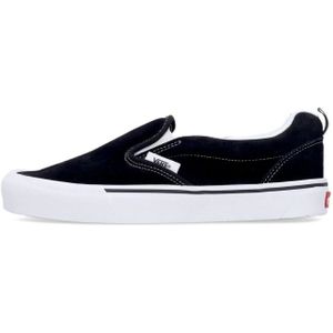 Vans, Schoenen, Heren, Zwart, 41 EU, Suède, Slip-On Lage Top Zwart/Wit Sneakers