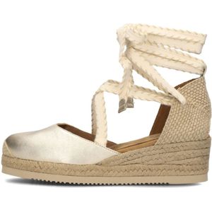 Unisa, Schoenen, Dames, Geel, 39 EU, Suède, Gouden Chaplin Espadrilles