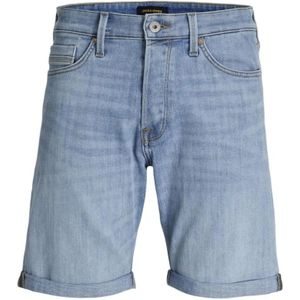 Jack & Jones, Korte broeken, Heren, Blauw, L, Denim, Moderne Denim Shorts voor Mannen