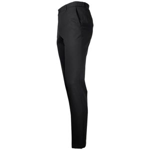 Hugo Boss, Broeken, Heren, Zwart, 2Xl, Polyester, Slim Fit Elastische Stofbroek P-Genius-233F