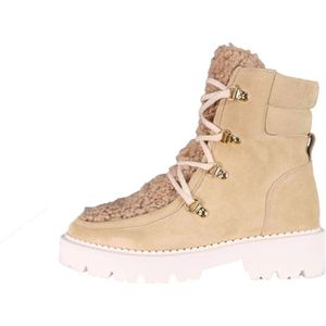 Ibana, Laars Beige, Dames, Maat:39 EU