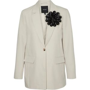 Vero Moda, Blazers Beige, Dames, Maat:XS