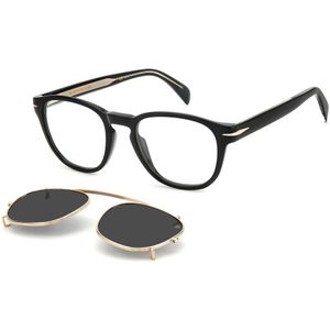 Eyewear by David Beckham, Accessoires, Heren, Veelkleurig, 50 MM, DB 1117/Cs Zonnebril