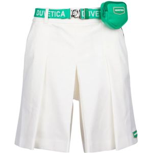 Duvetica, Korte broeken, Dames, Wit, M, Hoge kwaliteit casual shorts voor vrouwen