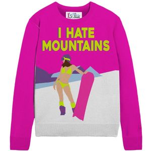 MC2 Saint Barth, Sweatshirts & Hoodies, Dames, Roze, M, Stijlvolle Sweaters voor Heren