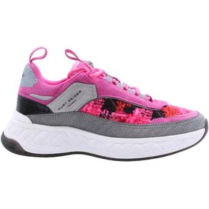 Kurt Geiger, Schoenen, Dames, Roze, 37 EU, Denton Sneakers - Stijlvol en Comfortabel