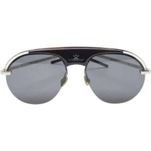 Dior Vintage, Pre-owned, unisex, Zwart, ONE Size, Pre-owned Acetate sunglasses