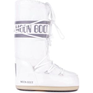 Moon Boot, Schoenen, Dames, Wit, 39 EU, Polyester, Witte Winter Sneeuwlaarzen