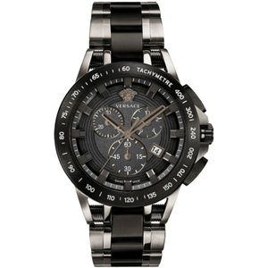 Versace VE3E00921 horloge mannen - Roestvrij Staal - zilver