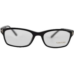 Tom Ford Pre-owned, Pre-owned, Heren, Zwart, ONE Size, Tweed, Pre-owned Acetate sunglasses