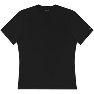 People of Shibuya, Tops, Heren, Zwart, 3Xl, Reflecterend Logo Slim Fit T-shirt