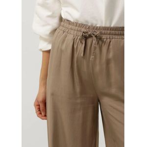 Object, Broeken, Dames, Beige, L, Beige Wijde Broek Talula