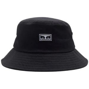 Obey, Icon Eyes Bucket Hat II Zwart, unisex, Maat:ONE Size
