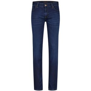 Alberto, Jeans, Heren, Blauw, W36 L36, Regular-Fit 5-Pocket Jeans Pipe