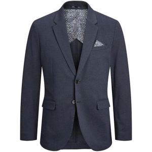 Jack & Jones, Jassen, Heren, Blauw, M, Slim Fit Navy Blazer