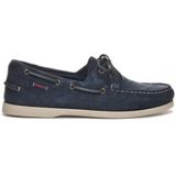 Sebago, Portland Flesh Out Loafers Blauw Blauw, Heren, Maat:40 EU