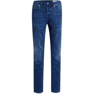 Baldessarini, Casual Denim 5-Pocket Jeans Blauw, Heren, Maat:W32 L32