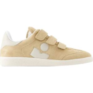 Isabel Marant Pre-owned, Pre-owned, Dames, Bruin, 37 EU, Leer, Pre-owned Leather sneakers