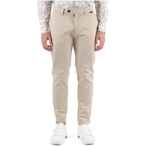 Antony Morato, Stretch katoenen slim fit broek Beige, Heren, Maat:L