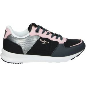 Pepe Jeans, Sneakers Zwart, Dames, Maat:36 EU