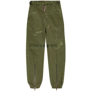 Dsquared2, Broeken, Heren, Groen, M, Groene Broek Aw 24