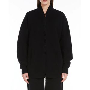 Max Mara Studio, Truien, Dames, Zwart, S, Zwarte Trui Teorema