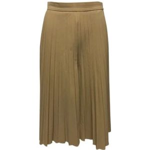 Givenchy Pre-owned, Pre-owned, Dames, Beige, M, Polyester, Pre-owned Polyester bottoms