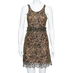 Balenciaga Vintage, Pre-owned, Dames, Zwart, S, Pre-owned Lace dresses