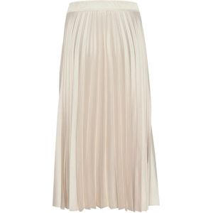 Part Two, Rokken, Dames, Beige, 2Xl, Polyester, Geplooide Rok A-lijn Oatmeal