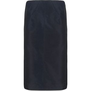 N21, Zwarte Polyester Rok Zwart, Dames, Maat:XL
