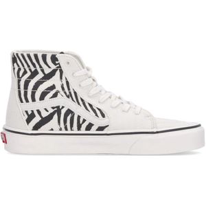 Vans, Sk 8-Hi Tapered Zebra Streetwear Sneakers Wit, Heren, Maat:43 EU