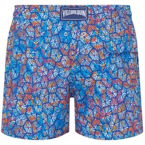 Vilebrequin, Badkleding, Heren, Veelkleurig, XS, Meerkleurige stretch zwemshorts voor heren