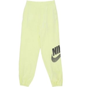 Nike, Dance Fleece Oversized Broek - Lichtgewicht Sportkleding Groen, Dames, Maat:S